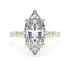 Tacori Sculpted Crescent Marquise Solitaire Engagement Ring 42228MQ16X8
