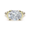 Tacori Founder's Collection Oval East-West Semi Bezel Solitaire Engagement Ring 4252.4OV12.5X9Y