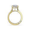 Tacori Founder's Collection Round Wide Band Solitaire Engagement Ring 4283RD10Y