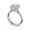 Tacori Round North/South Semi-Bezel Pavé-Intense Engagement Ring 436RD8