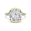 Tacori Round North/South Semi-Bezel Pavé-Intense Engagement Ring 436RD9Y