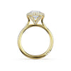 Tacori Round North/South Semi-Bezel Pavé-Intense Engagement Ring 436RD9Y
