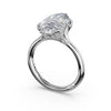 Tacori Sculpted Crescent Marquise Petal-Crown Pavé Accent Solitaire 438MQ14.5X7.5
