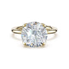 Tacori Sculpted Crescent 18K Yellow Gold Round Sculpted Petal-Prong Solitaire 445RD8Y
