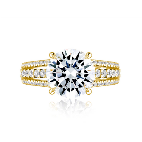 A.JAFFE Diamond Engagement Ring MECRD3110L/460