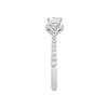 A.JAFFE 18K White Gold Diamond Engagement Ring ME2252Q/187