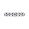 Gabriel & Co. Portofino 14K White Gold 11 Stone French Pave Set Diamond Wedding Band AN11179W44JJ
