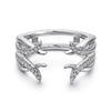 Gabriel 14K White Gold Diamond Ring Enhancer AN12545S-W44JJ