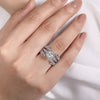 Gabriel 14K White Gold Diamond Ring Enhancer AN12546M-W44JJ