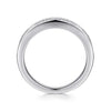 Gabriel & Co. Raigne 14K White Gold Channel Set Baguette and Round Diamond Anniversary Band - 0.38 ct AN15571W44JJ