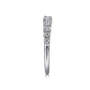 Gabriel & Co. York 14K White Gold Round Diamond Anniversary Band AN16291W44JJ