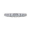 Gabriel & Co. York 14K White Gold Round Diamond Anniversary Band AN16291W44JJ