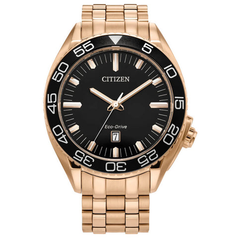 Citizen Carson Rose Gold-Tone Stainless Steel Men's Watch AW1773-55E