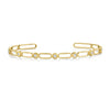 Michael M Connection Cuff Women's Bangle Bracelet BR358-M