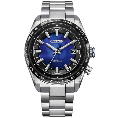 Citizen Attesa Radio-Controlled UNITE with BLUE Limited Edition Men's Watch CB0288-65L