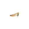 Estate Vintage 14K Yellow and White Gold Diamond High Heel Shoe Brooch