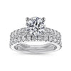 Gabriel 14K White Gold Round Diamond Engagement Ring ER12293R6W44JJ