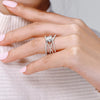 Gabriel & Co. Ronny 14K White-Rose Gold Round Diamond Engagement Ring ER13846R4T44JJ