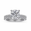 Gabriel 14K White Gold Round Diamond Engagement Ring ER14987R8W44JJ