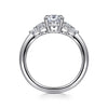 Gabriel & Co. Cami 14K White Gold Oval Diamond Engagement Ring ER16202O6W43JJ
