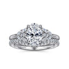 Gabriel & Co. Cami 14K White Gold Oval Diamond Engagement Ring ER16202O6W43JJ