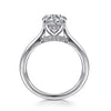 Gabriel 14K White Gold Round Diamond Engagement Ring ER16339R6W44JJ