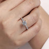 Gabriel 14K White Gold Round Diamond Engagement Ring ER4124W44JJ