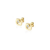 Michael M Signature 14K Yellow Gold Women's Diamond Stud Earrings ER436