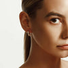 Michael M Stella Diamond Huggie Earrings ER446