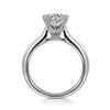 Gabriel 14K White Gold Round Diamond Engagement Ring ER6684R6W4JJJ