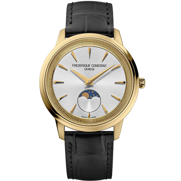 Frederique Constant Classics Moneta Moonphase Quartz Men's Watch FC-206S3S5