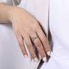Gabriel 14K White-Yellow Gold Bujukan Diamond Criss Cross Ring LR51628M45JJ