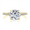 A.JAFFE Round Center Diamond Engagement Ring MECRD2823/229
