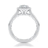 A.JAFFE Round Center Diamond Engagement Ring MECRD2830Q/119