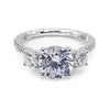 A.JAFFE 18K White Gold Diamond Engagement Ring MECRD2932Q/276