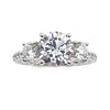 A.JAFFE 18K White Gold Diamond Engagement Ring MECRD2932Q/276