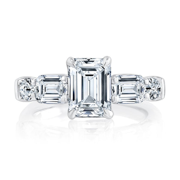 A.JAFFE Five Stone Diamond Engagement Ring MESEC2892/341B