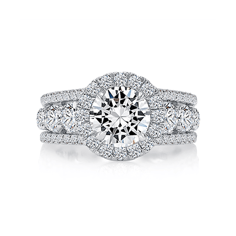 A.JAFFE Diamond Engagement Ring MESRD2767/450