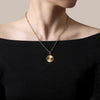 Gabriel & Co. 14K Yellow Gold Diamond Medallion Chain Necklace NK6841-18Y45JJ