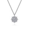 Gabriel 14K White Gold Diamond Class Pendant Necklace NK6997W45JJ