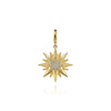 Gabriel & Co. 14K Y G D Starburst Medallion Pendant PT7546Y45JJ