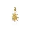 Gabriel & Co. 14K Y G D Starburst Medallion Pendant PT7546Y45JJ
