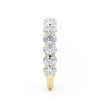 Michael M Halfway Oval Cut Diamond Wedding Band R795B