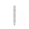 Michael M 18K White Gold Diamond Wedding Band R799B