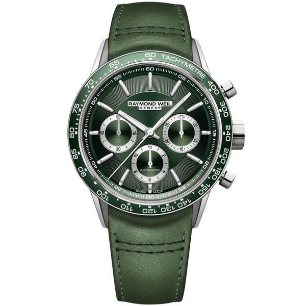 Raymond Weil Freelancer Men's Automatic Chronograph Green Dial 7741-SC7-52021