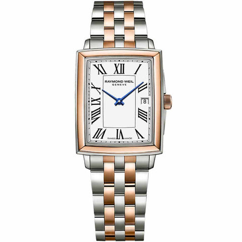 Raymond Weil Toccata Ladies Two-tone Rose Gold Quartz Steel Watch 5925-SP5-00300