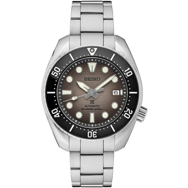 Seiko Prospex Diver Gray Dial Stainless Steel Automatic Men's Watch SPB323