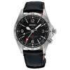 Seiko Prospex Alpinist GMT Black Dial Leather Strap Men's Watch SPB379