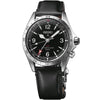Seiko Prospex Alpinist GMT Black Dial Leather Strap Men's Watch SPB379