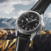 Seiko Prospex Alpinist GMT Black Dial Leather Strap Men's Watch SPB379